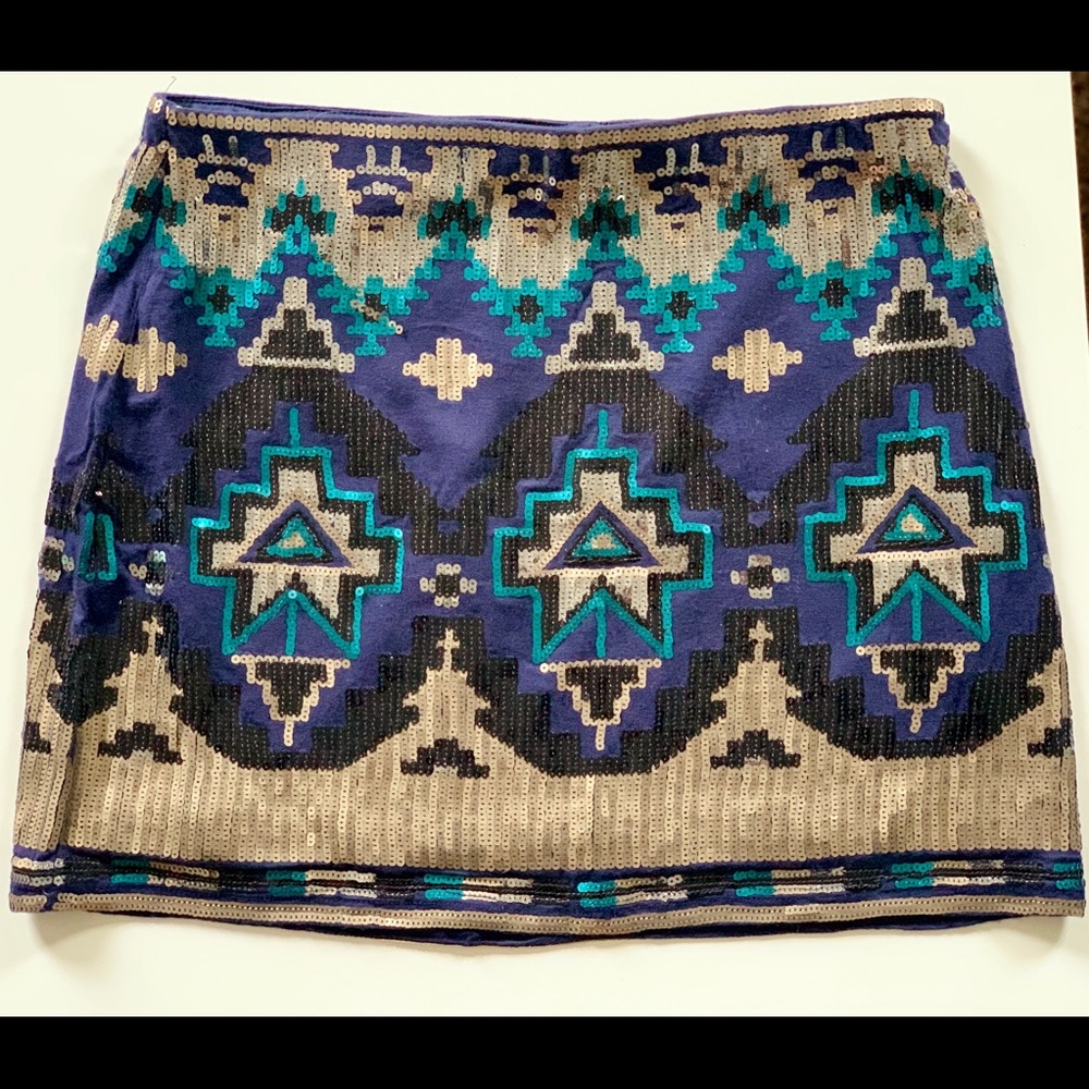 Geometric Pattern Skirt